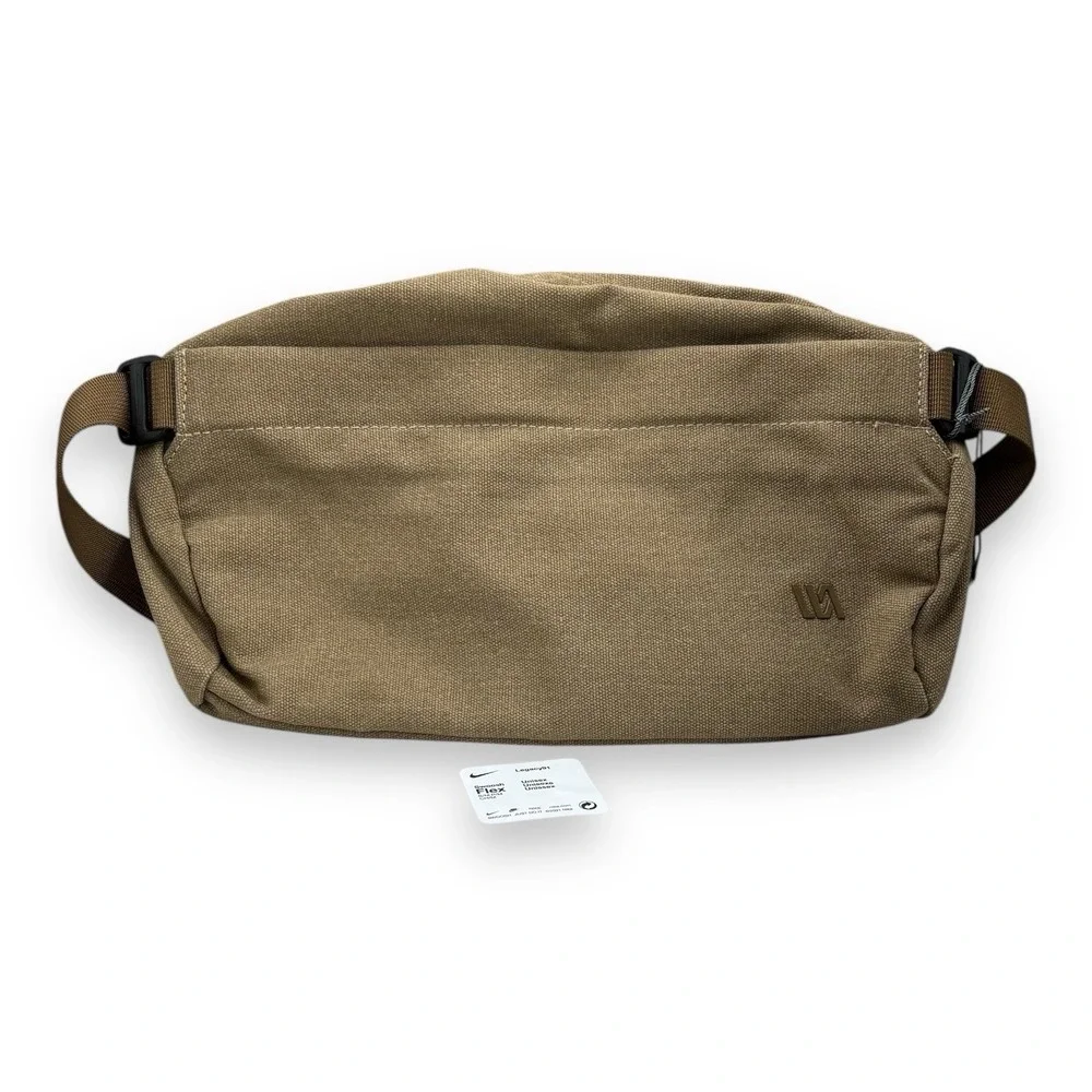 VRST Men's Canvas Sling Bag, Khaki,‎ One Size